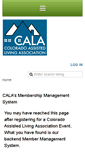 Mobile Screenshot of cala.memberlodge.org