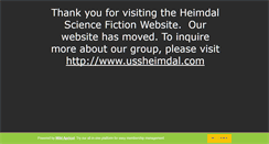 Desktop Screenshot of heimdalsciencefiction.memberlodge.org