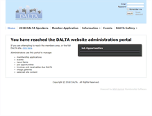 Tablet Screenshot of dalta.memberlodge.org