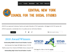 Tablet Screenshot of cnycss.memberlodge.com