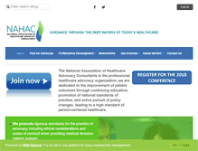 Tablet Screenshot of nahac.memberlodge.com