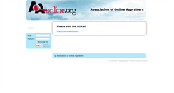 Desktop Screenshot of aoa.memberlodge.com