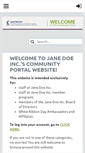 Mobile Screenshot of janedoeinc.memberlodge.org