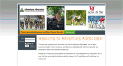 Desktop Screenshot of adventureadvocates.memberlodge.org