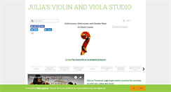 Desktop Screenshot of juliasviolinandviolastudio.memberlodge.com