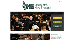 Desktop Screenshot of orchestranewengland.memberlodge.com