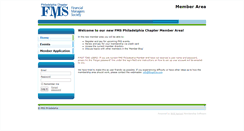 Desktop Screenshot of fmsphiladelphia.memberlodge.com