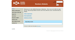 Desktop Screenshot of naea.memberlodge.org