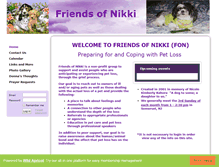 Tablet Screenshot of friendsofnikki.memberlodge.com