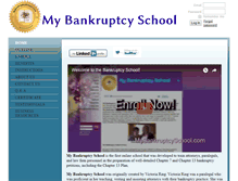 Tablet Screenshot of mybankruptcyschool.memberlodge.com