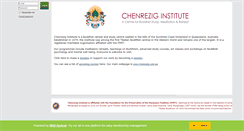Desktop Screenshot of chenreziginstitute.memberlodge.org